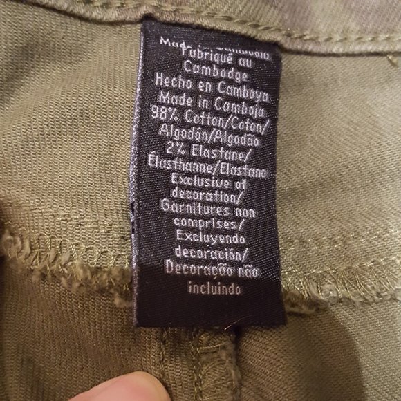 Calvin Klein Jeans Ultimate Skinny Camo Print Stretch Jeans Size 31/12 - Picture 14 of 15